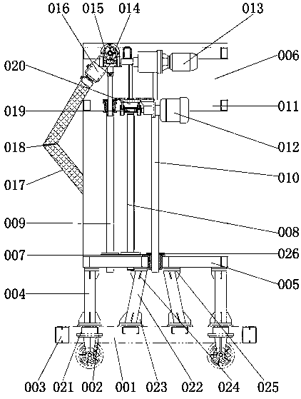 Novel lifting type medical instrument containing box