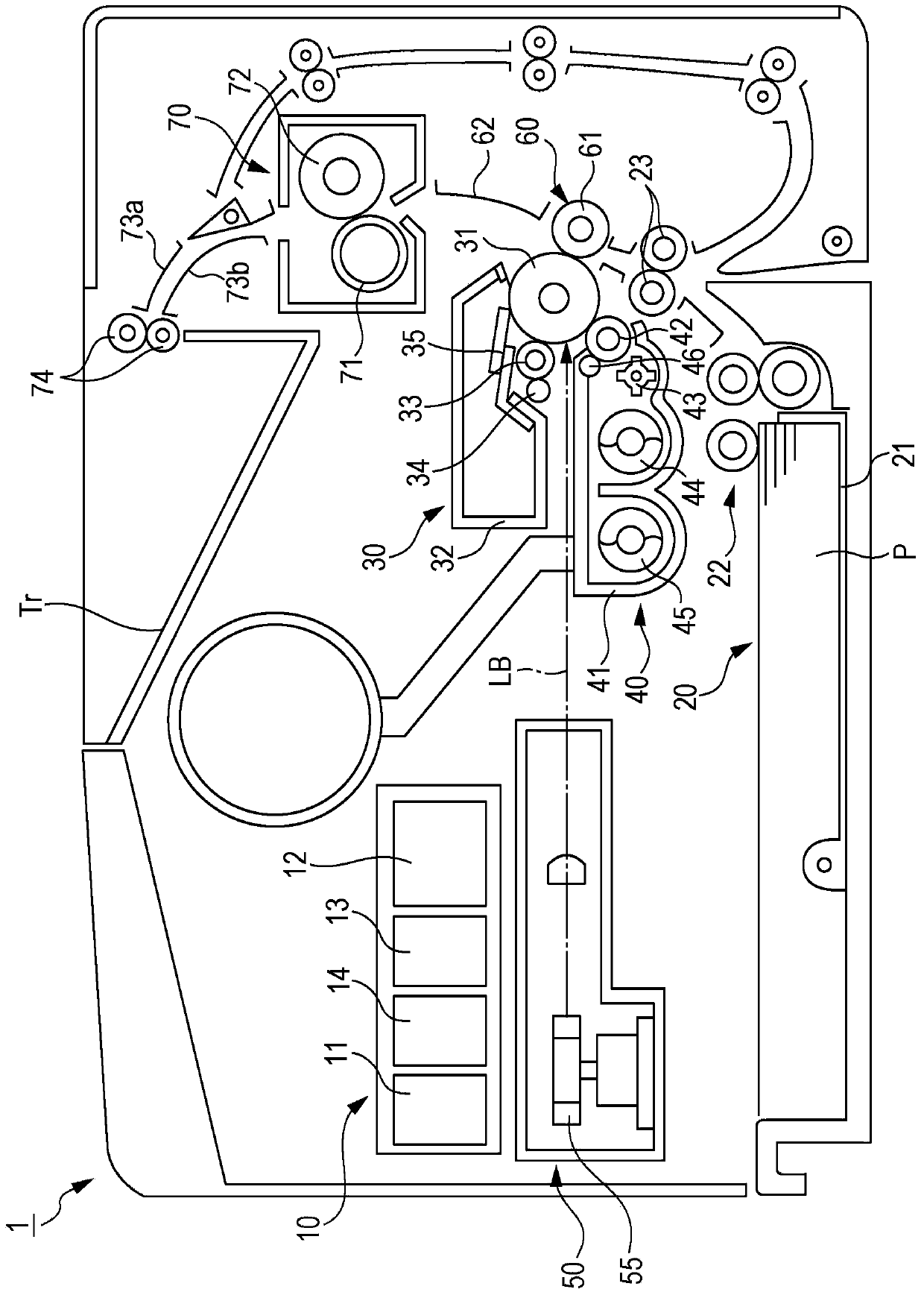 Rotor supporting member, photoreceptor unit including same, and image forming apparatus