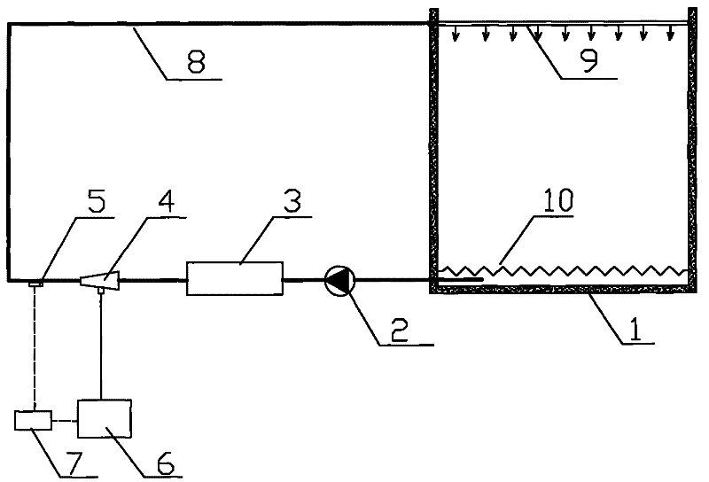 Method and device for ice temperature seawater spraying preservation and ozone sterilization of engraulis japonicus