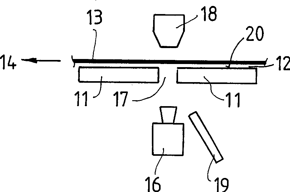 Detection system of sheet glass for making display