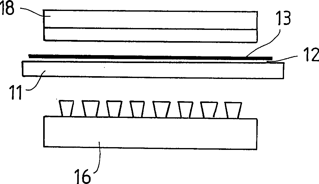 Detection system of sheet glass for making display