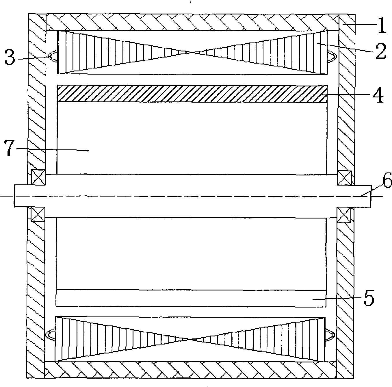 Dual feedback mixed magnetic pole permanent magnetic motor