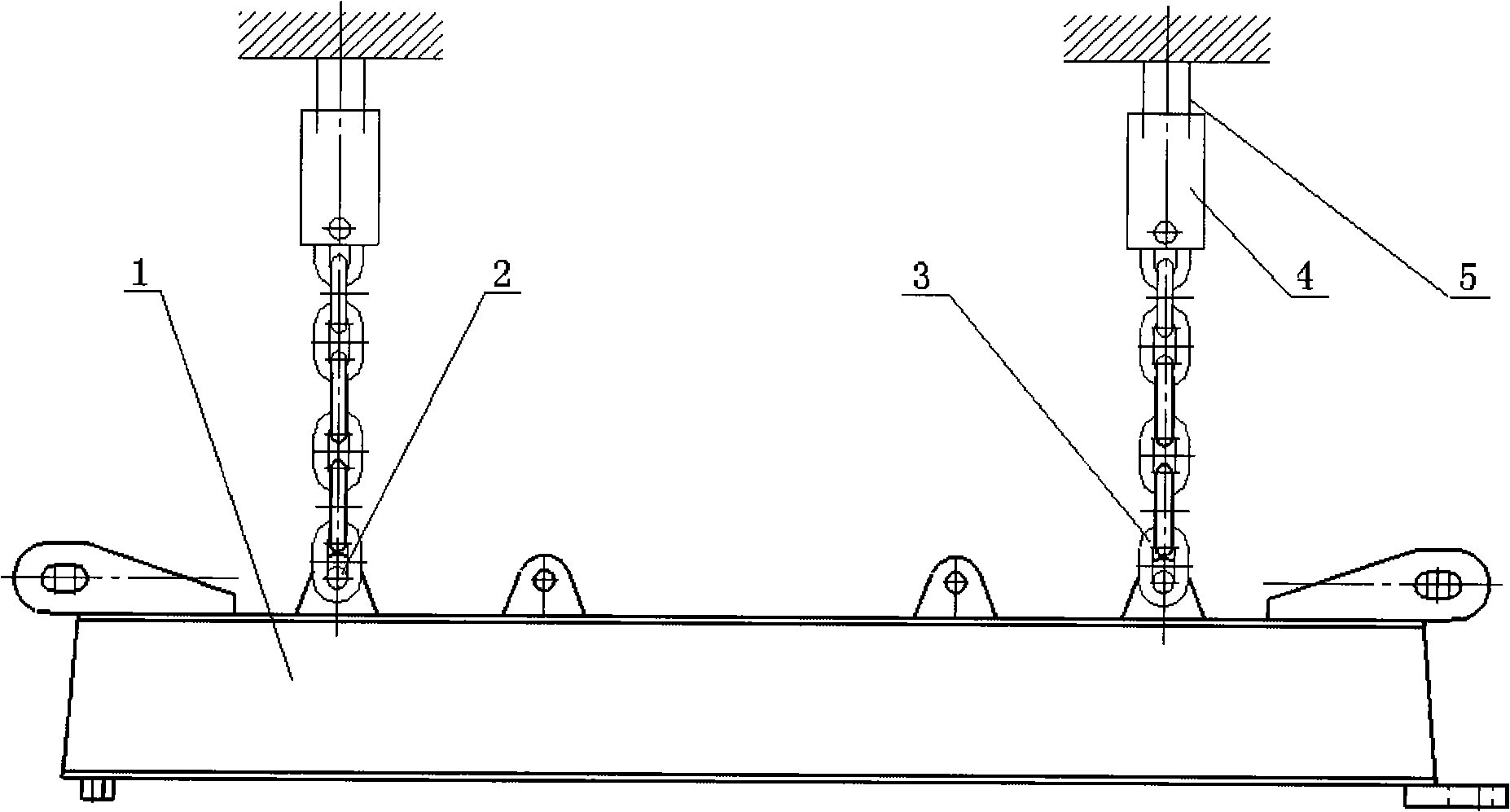 Laneway flexible conduit wiring conveying monorail crane