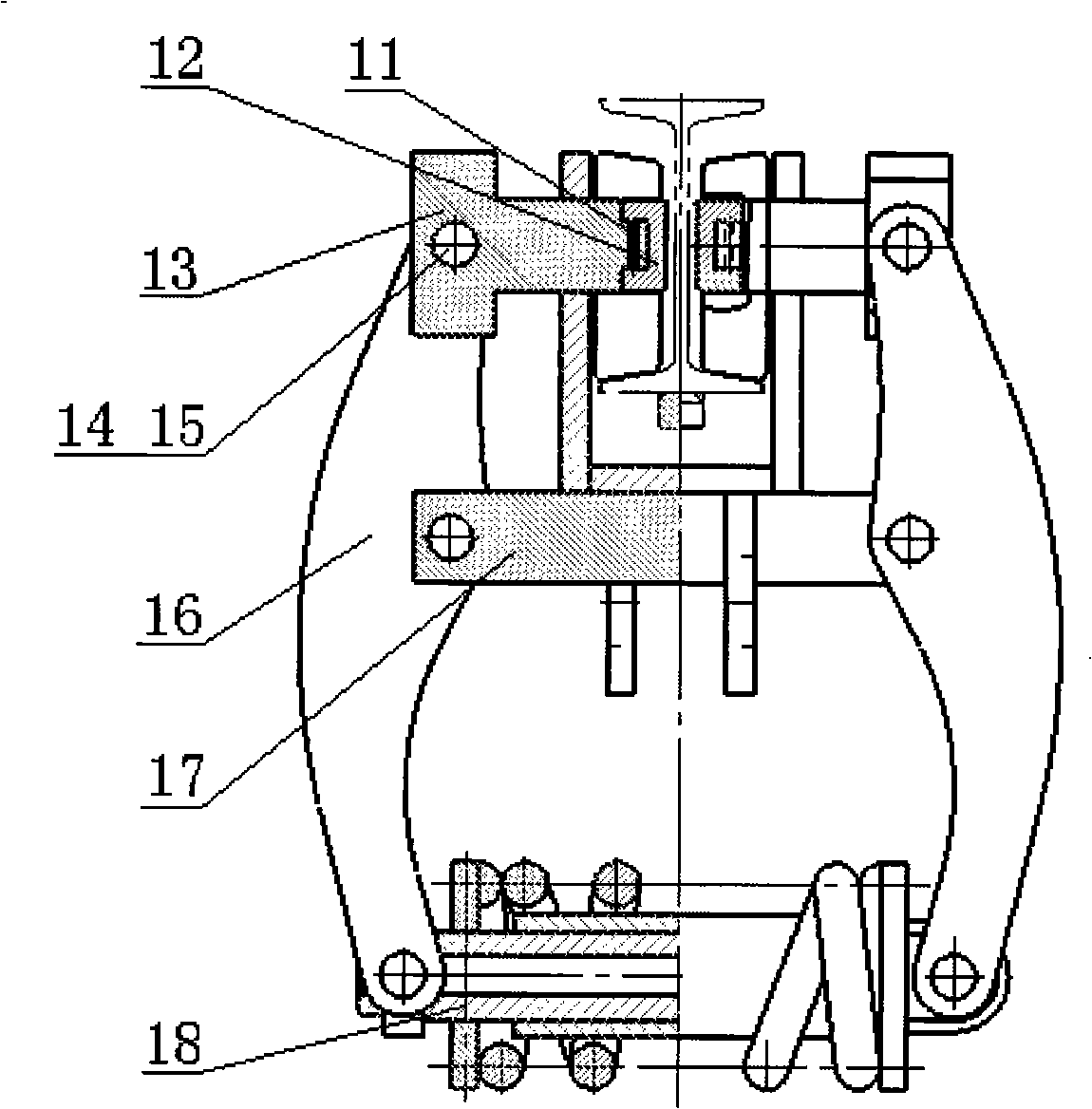 Laneway flexible conduit wiring conveying monorail crane