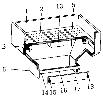 Belt foreign matter automatic identification device