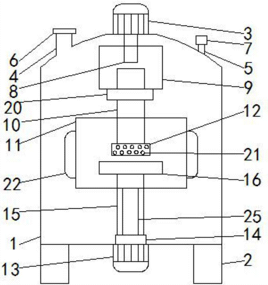 Chemical production reaction kettle