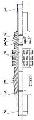 Well wall mud cake scraping tool and method for open hole well