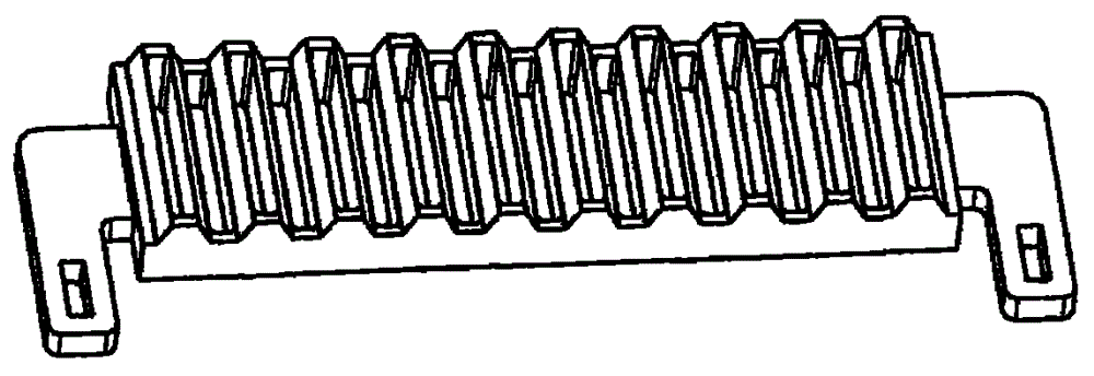 High-temperature alloy honeycomb core and corrugated board stacking method and device