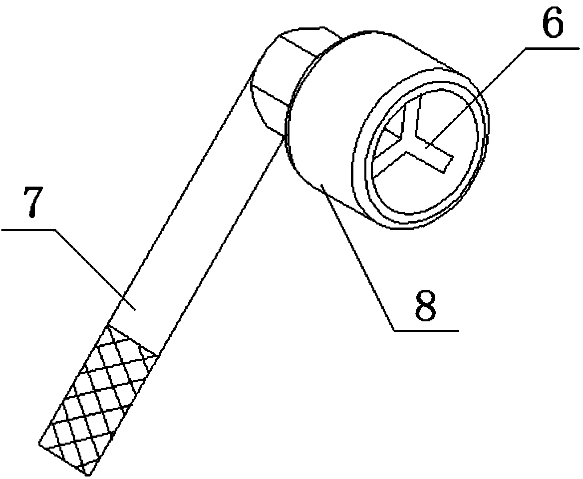 Anti-theft bolt for vehicle tyre and special sleeve matched with anti-theft bolt