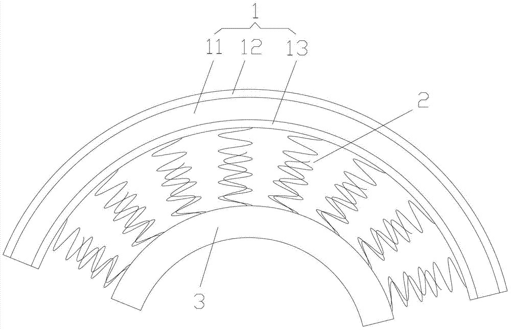 Collision absorbing device for vehicles and ships