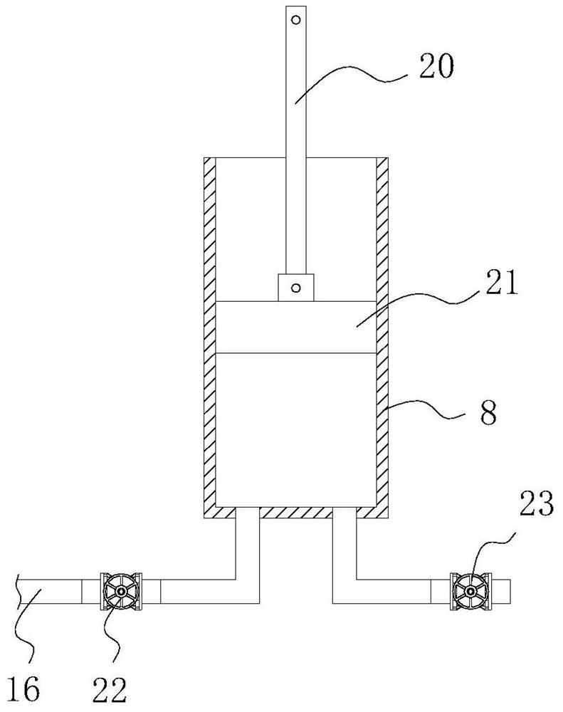 Equidistant cutting device based on building construction and implementation method