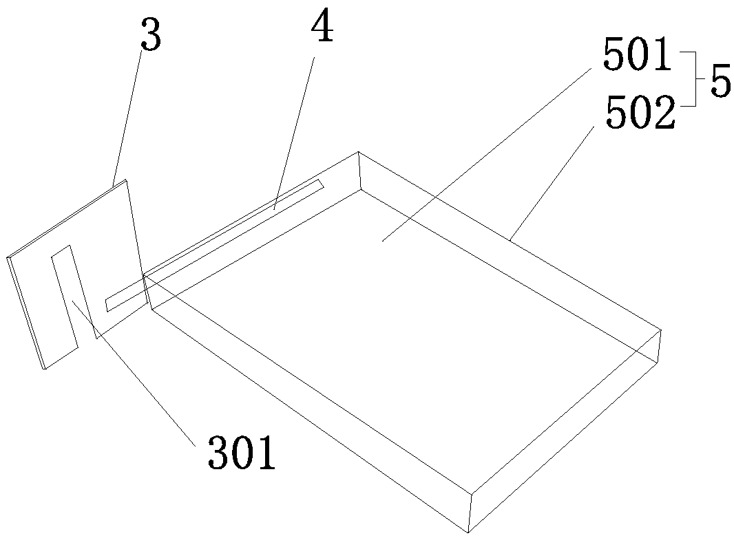 Fireproof method for welding skirting board of handrail of high altitude platform