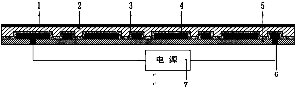 Electrostatic adsorption panel