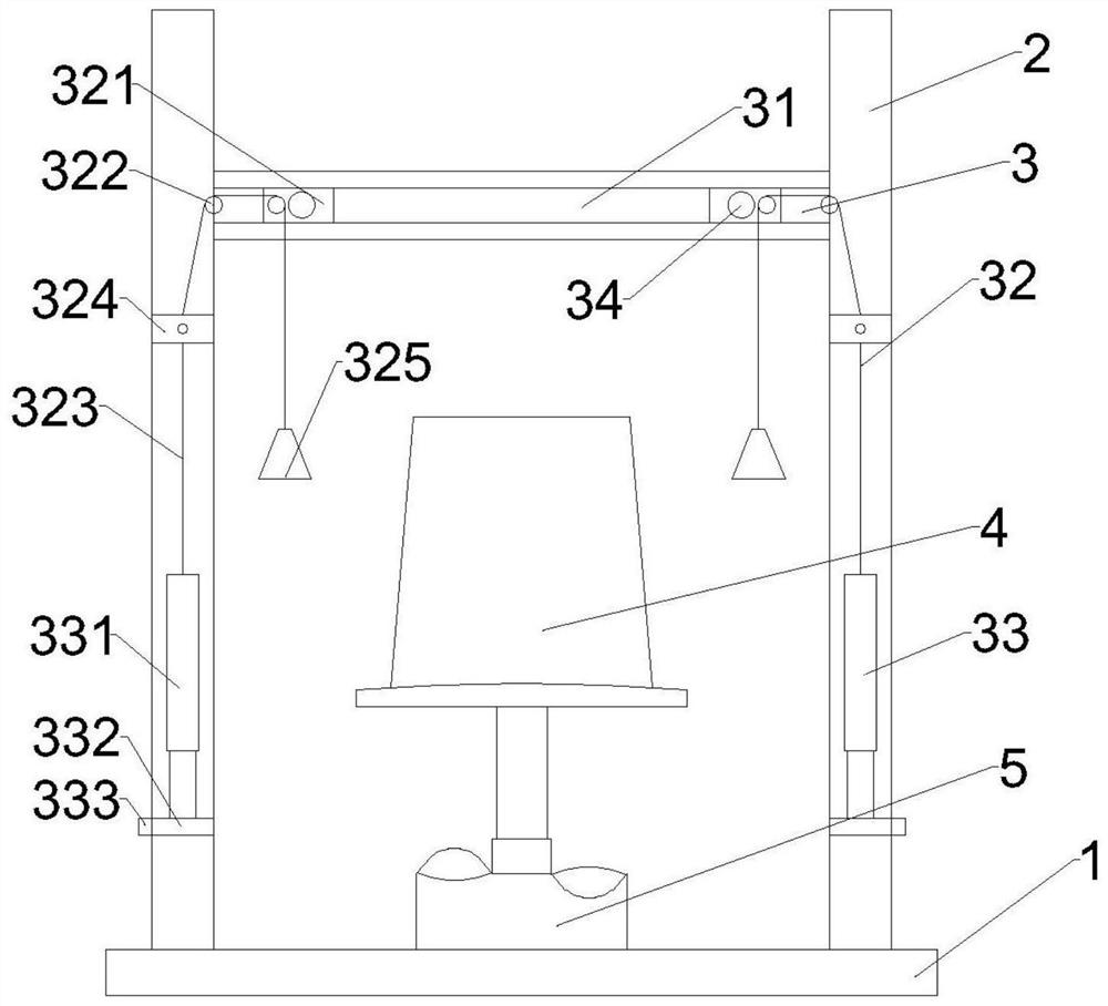 Clinical adjustable limb rehabilitation apparatus for neurology department