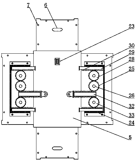 Detachable polymer circulation box capable of being repeatedly recycled