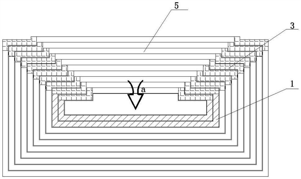 Reserve coal quantity reserving method for strip mine with inclined coal seam