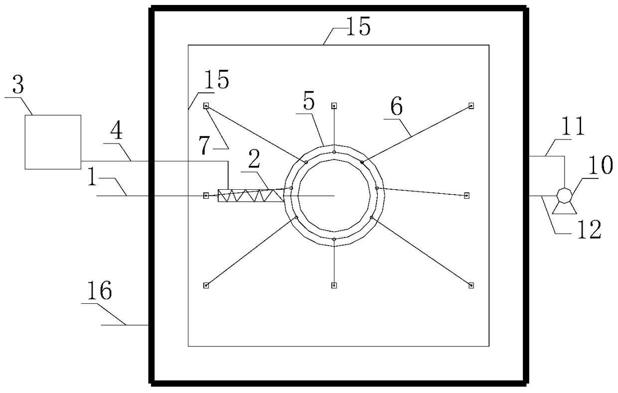 A composite hydrolysis acidification reactor and process