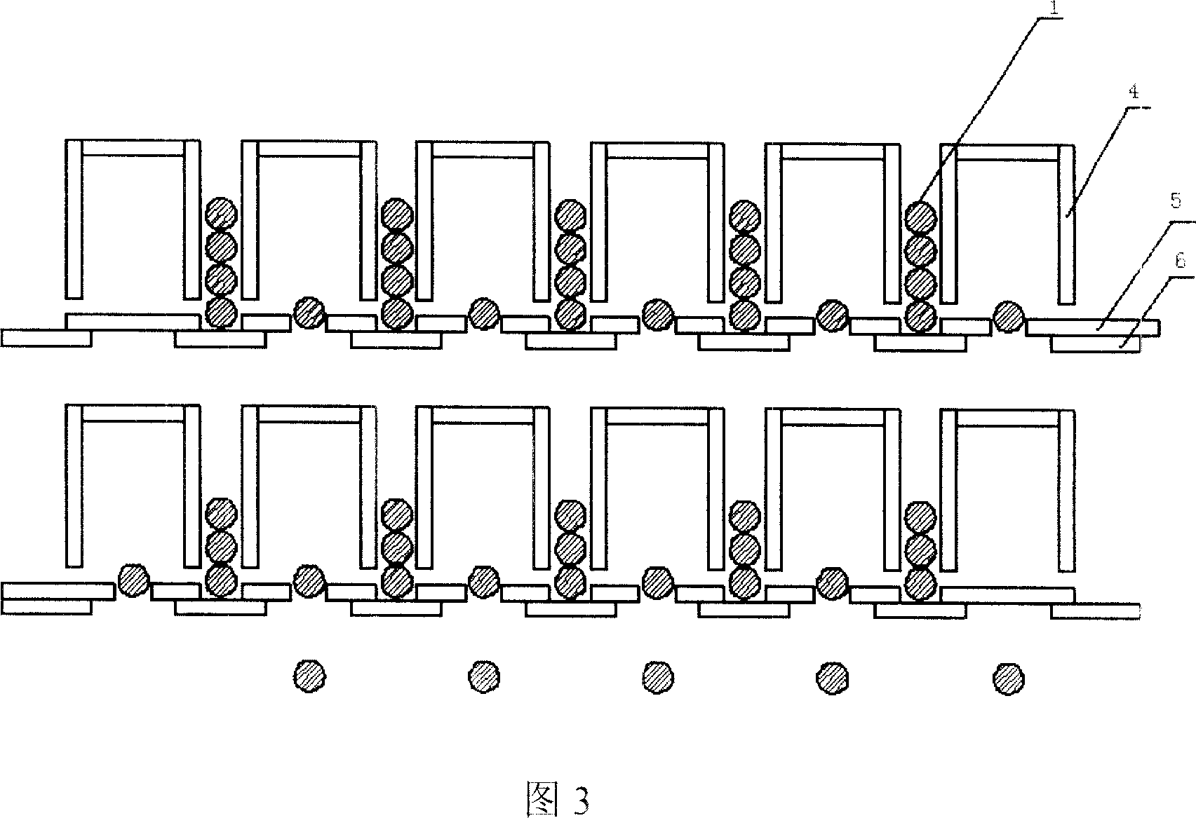 Chopsticks arranging machine