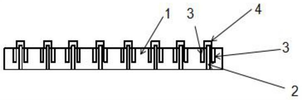 A waveguide low-pass harmonic suppressor with dimples