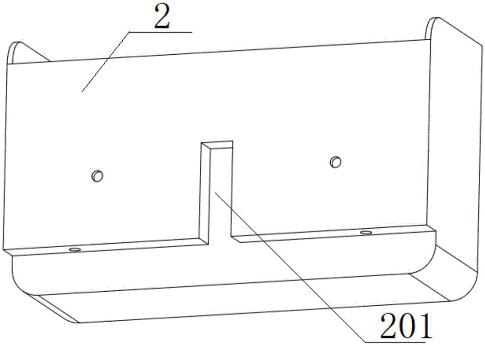 Automatic positioning cuttings accumulating box of slicing machine