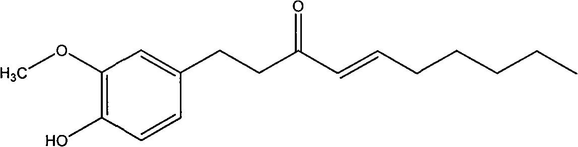 Medical application of 6-shogaol for preventing and curing radiation injury