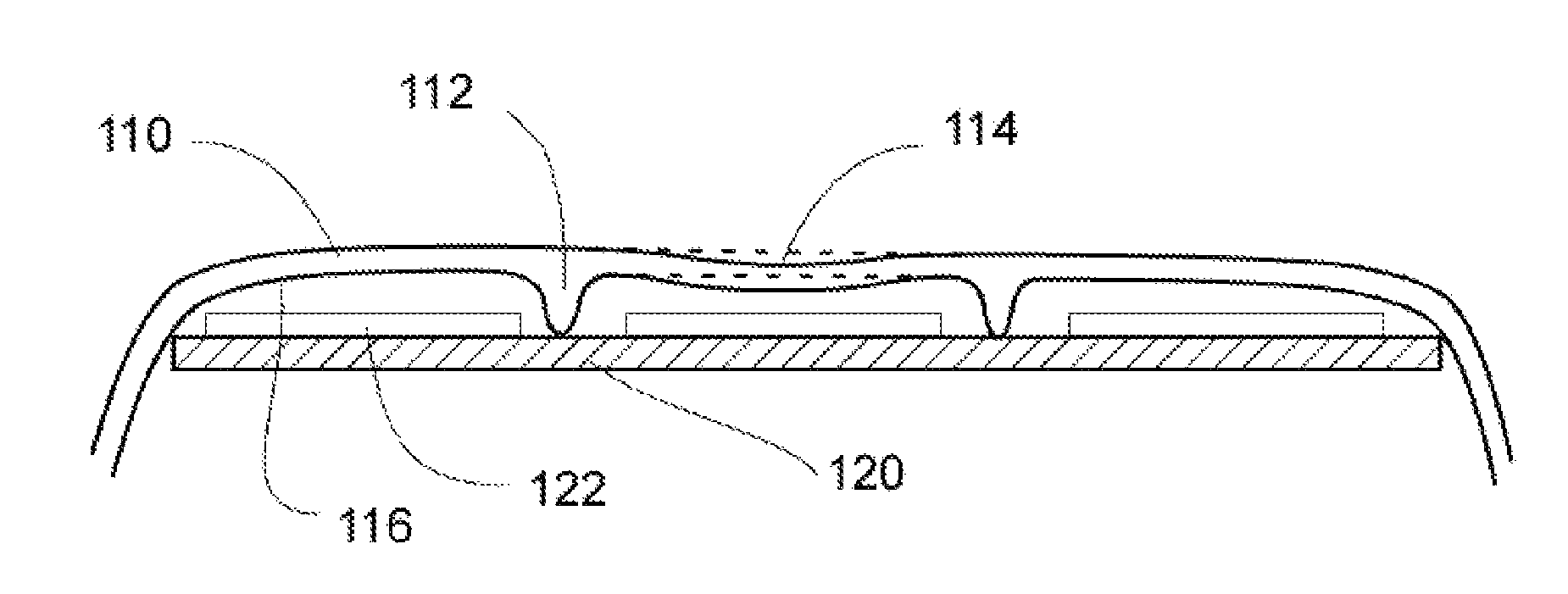 Electronic device housing with integrated user input capability