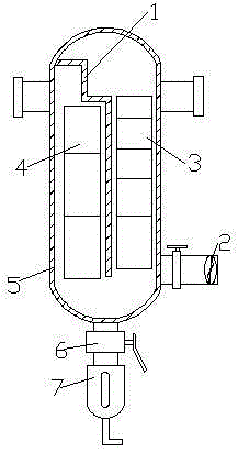 Compressed air filter