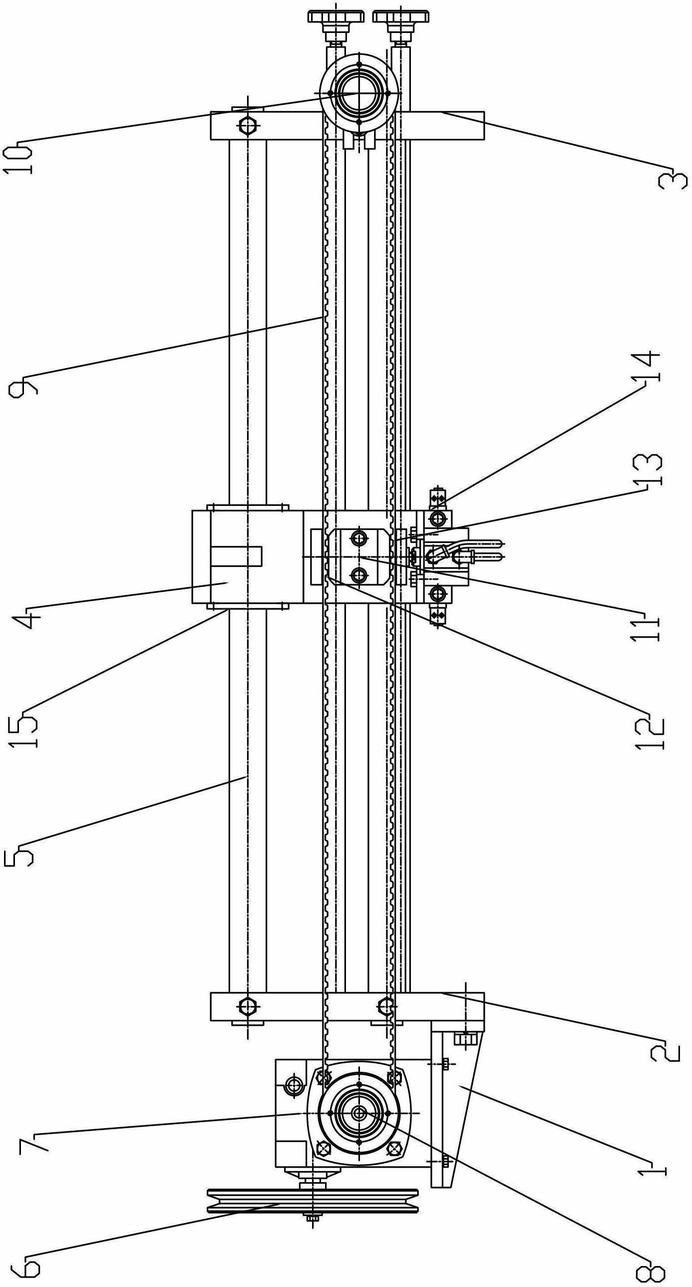 Tooth-shaped belt wheel wire arranger