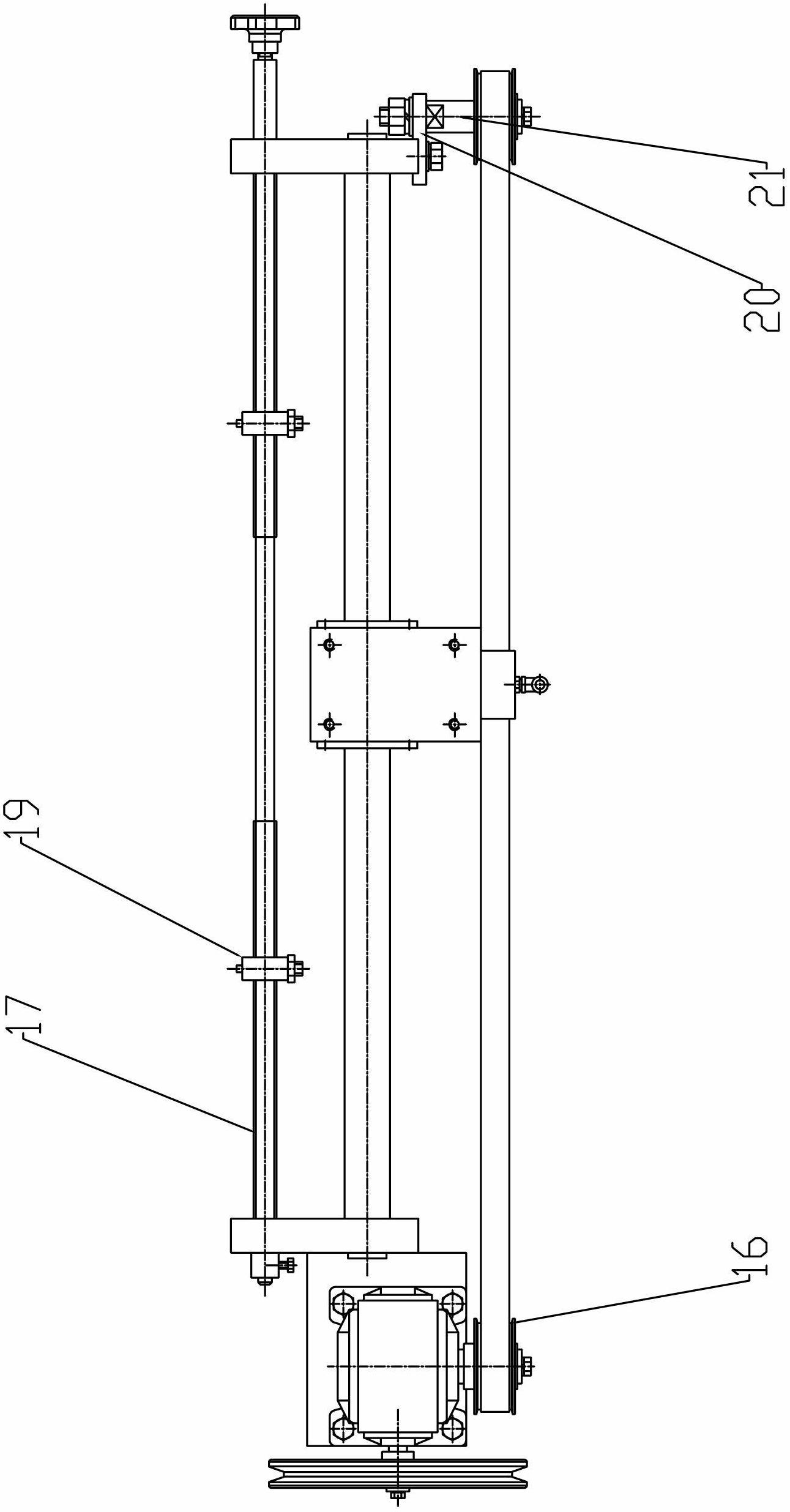 Tooth-shaped belt wheel wire arranger