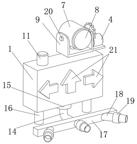 Rotary optical fiber temperature-sensing fire detector