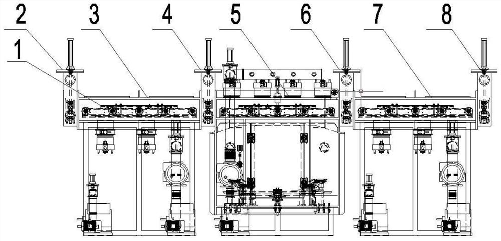 A new type of continuous evaporation coating production line