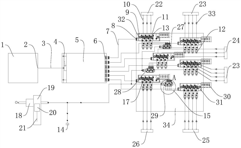 A Pneumatic System for Light Inspection Machine