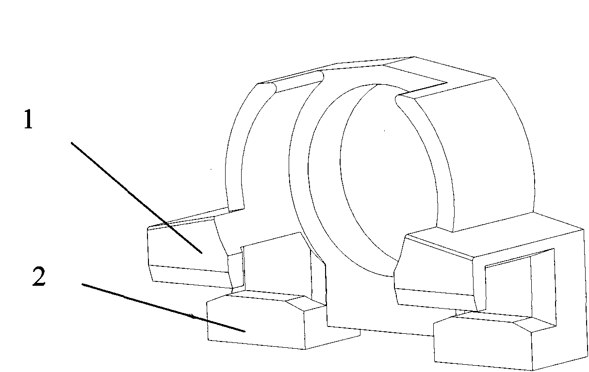 Guiding sliding shoe of coal cutter walking part