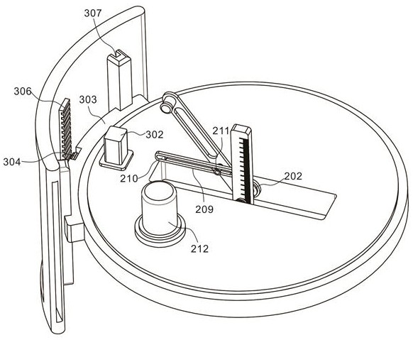 Caliper for measuring gradient of power transmission line tower