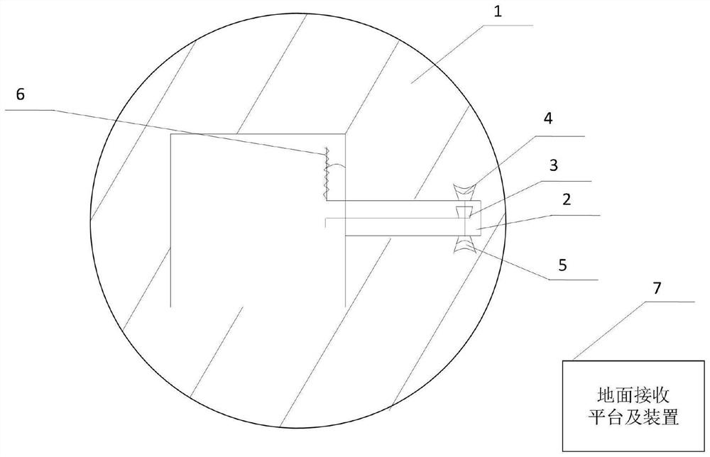 A method and device for real-time monitoring of ground pressure disasters in mining surrounding rock