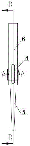 Textile dye liquid distributing device