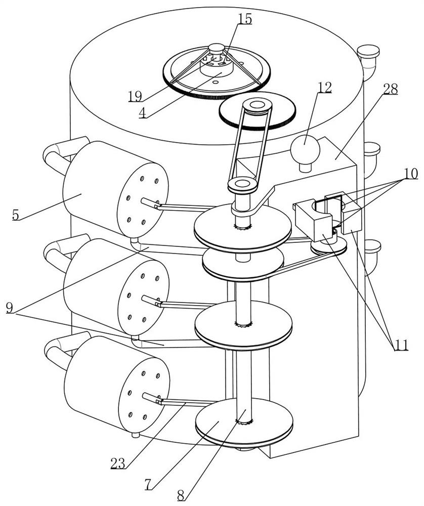 Teaching demonstration device for chemical industry