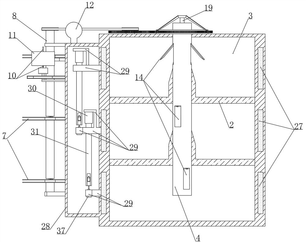 Teaching demonstration device for chemical industry