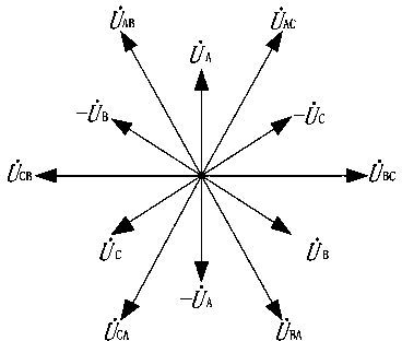 Method for judging false wiring of three-phase three-wire electric energy meter