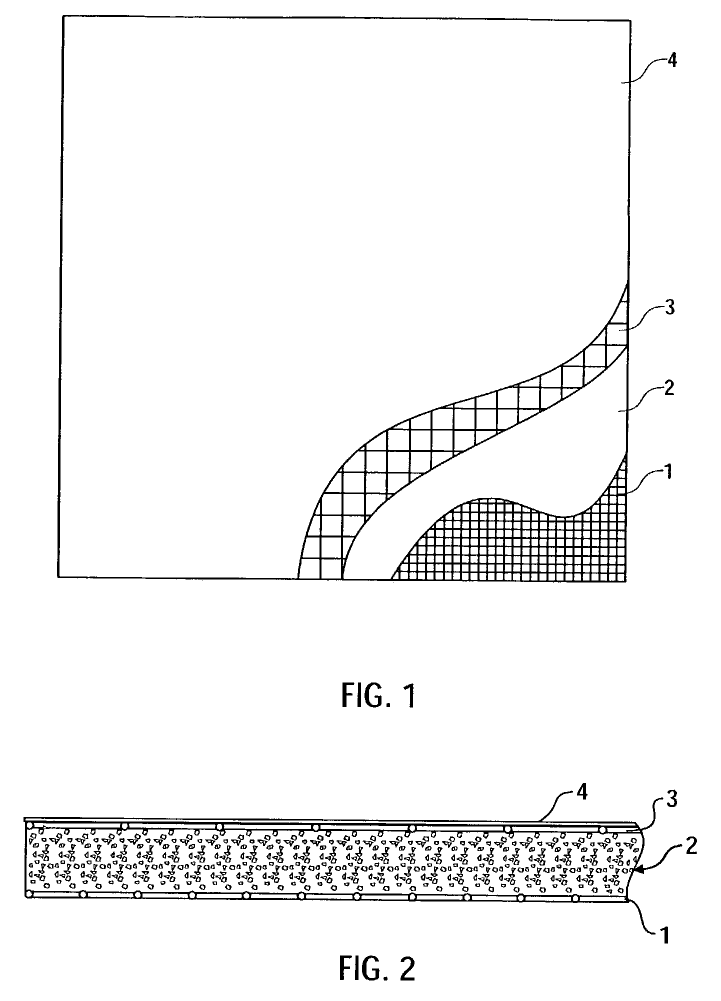 Wallboard containing scrim and matt