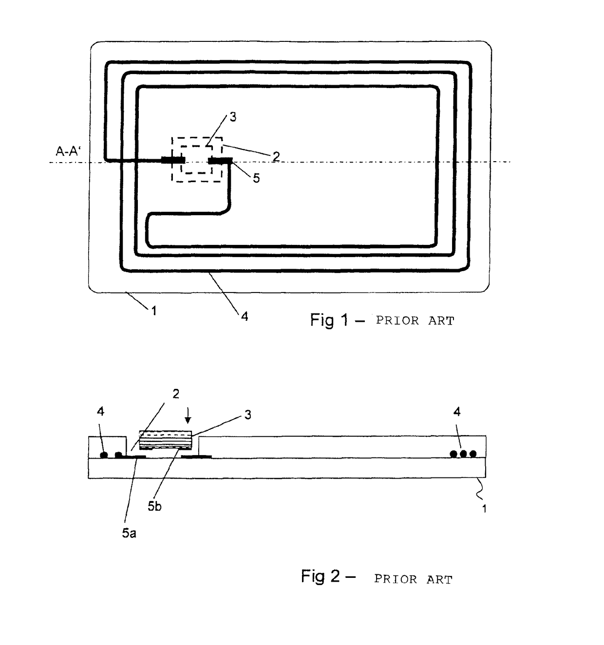 Method for producing a data carrier that prevents mechanical strains between chip and data carrier body