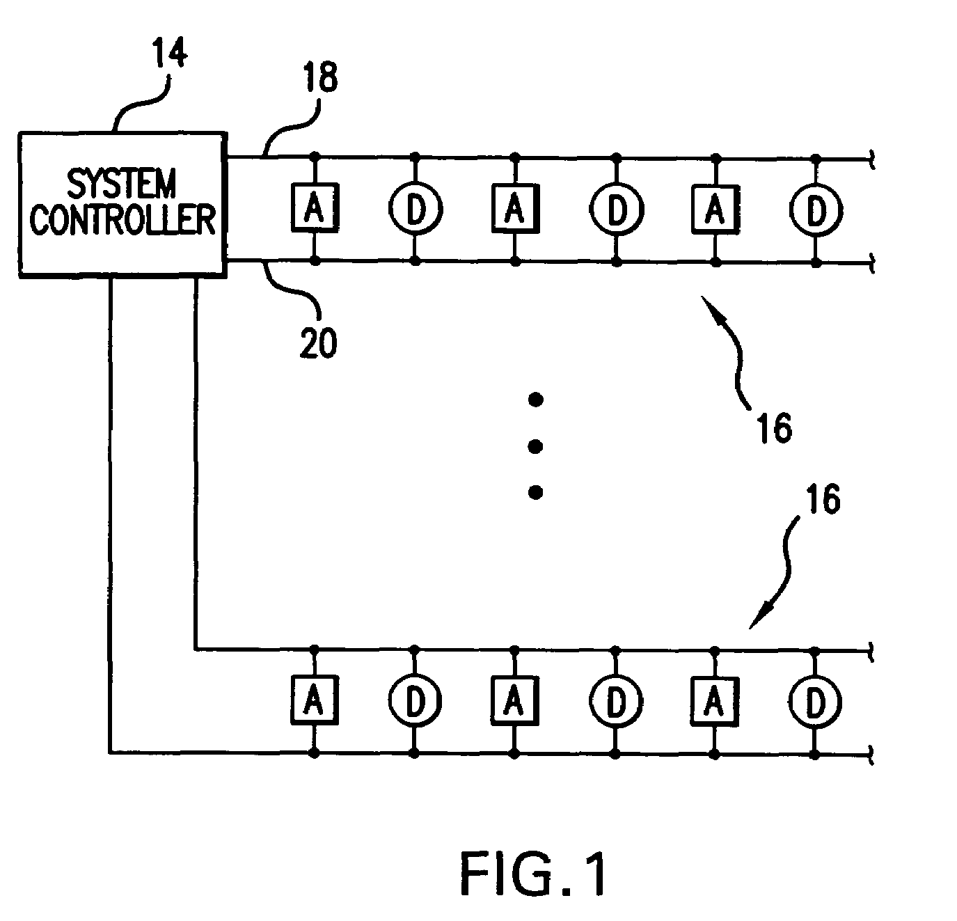 Emergency lighting system with improved monitoring