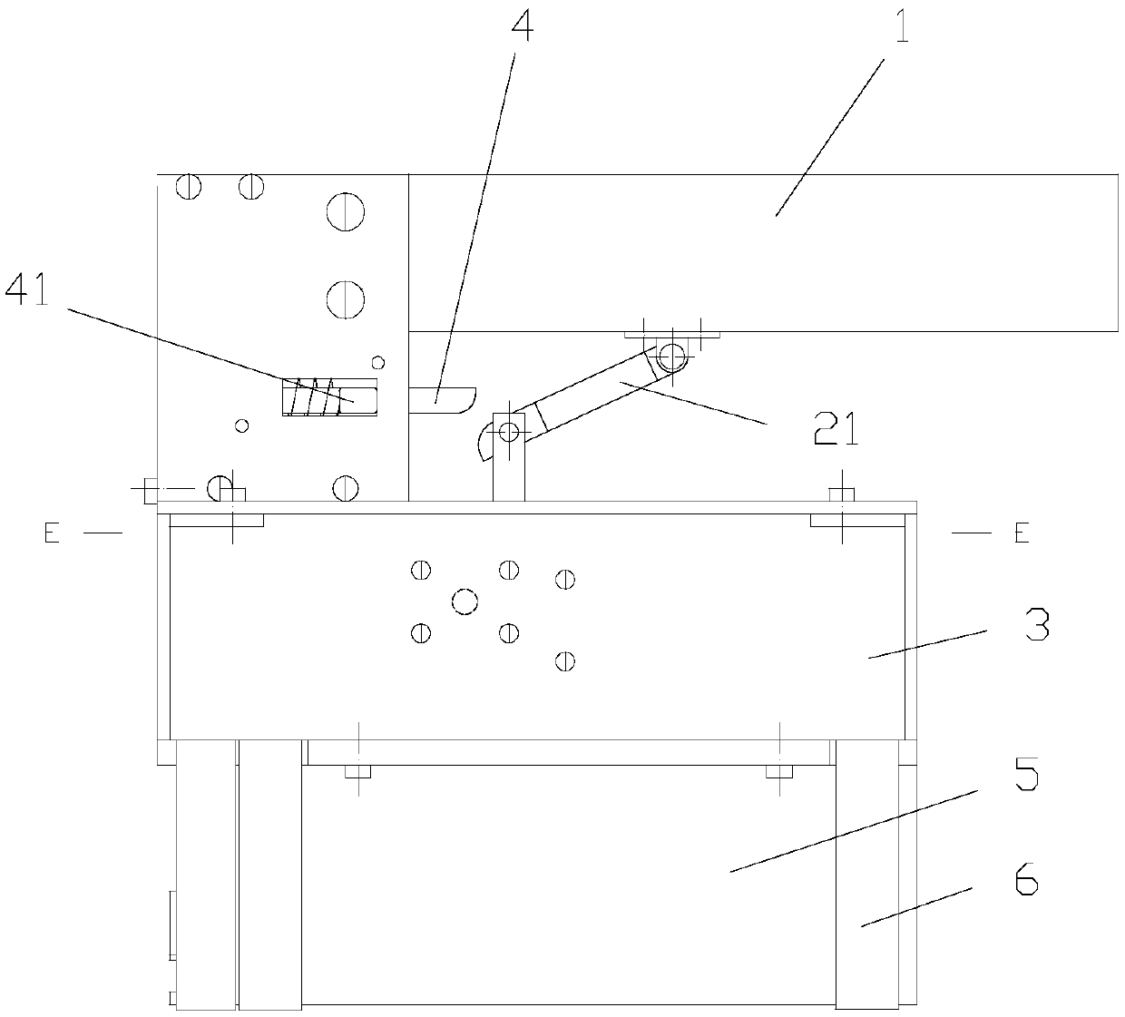 Resistance strain gauge pasting device