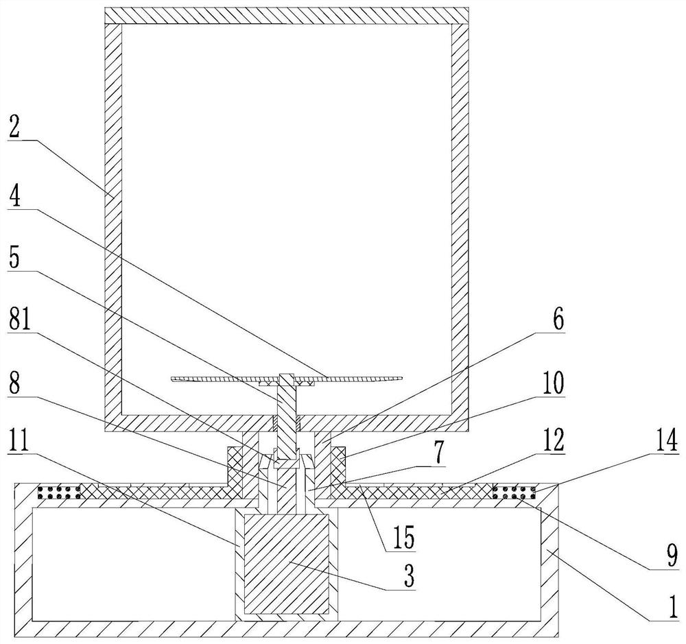 A kind of medicine grinding machine for respiratory medicine