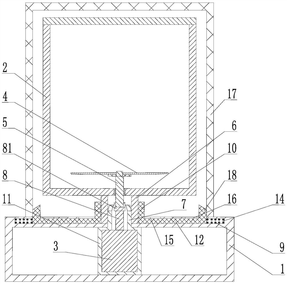 A kind of medicine grinding machine for respiratory medicine