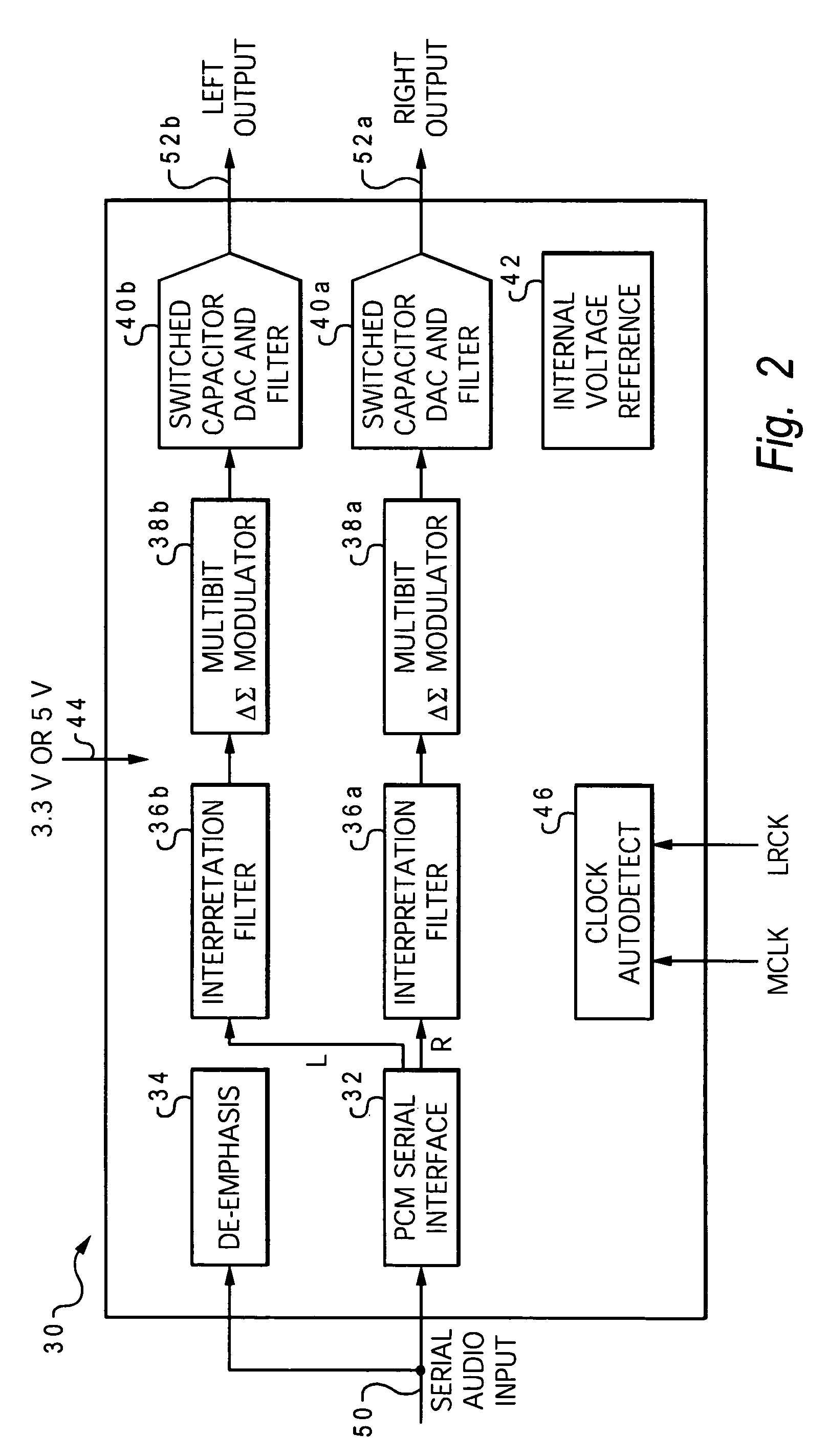 Scheme for determining internal mode using MCLK frequency autodetect