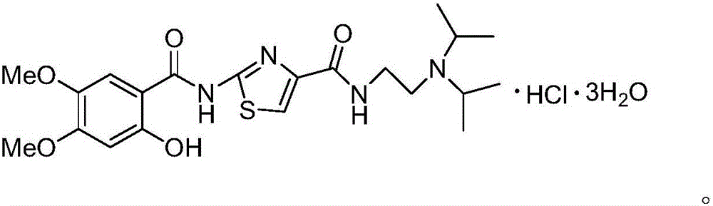 Acotiamide hydrochloride trihydrate refining method and acotiamide hydrochloride trihydrate preparation method