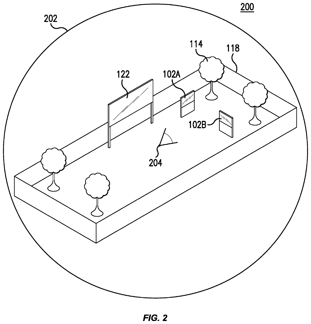 Presenter mode in a three-dimensional virtual conference space, and applications thereof