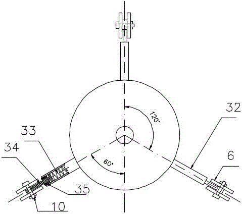 Pipeline detector dragging device