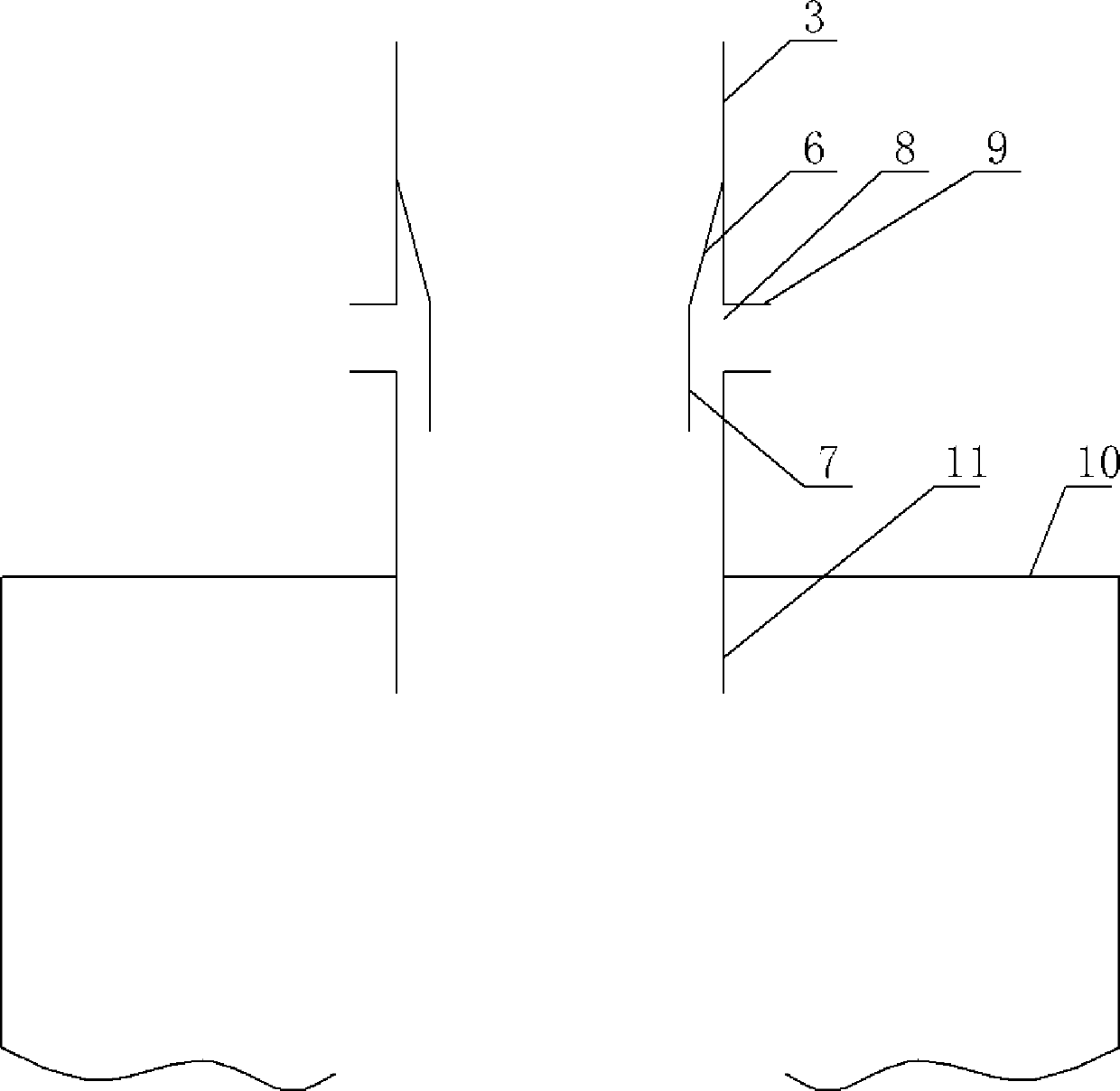 Lime slaking steam treatment device